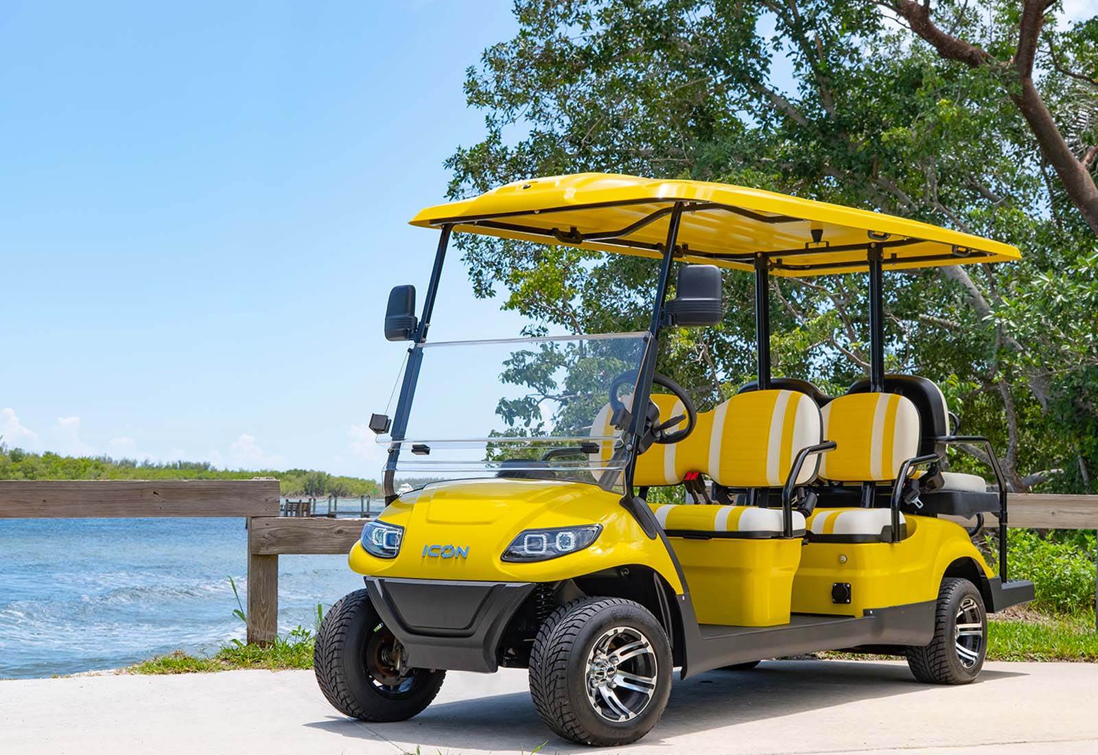 B6 4+2 Seater Golf Cart