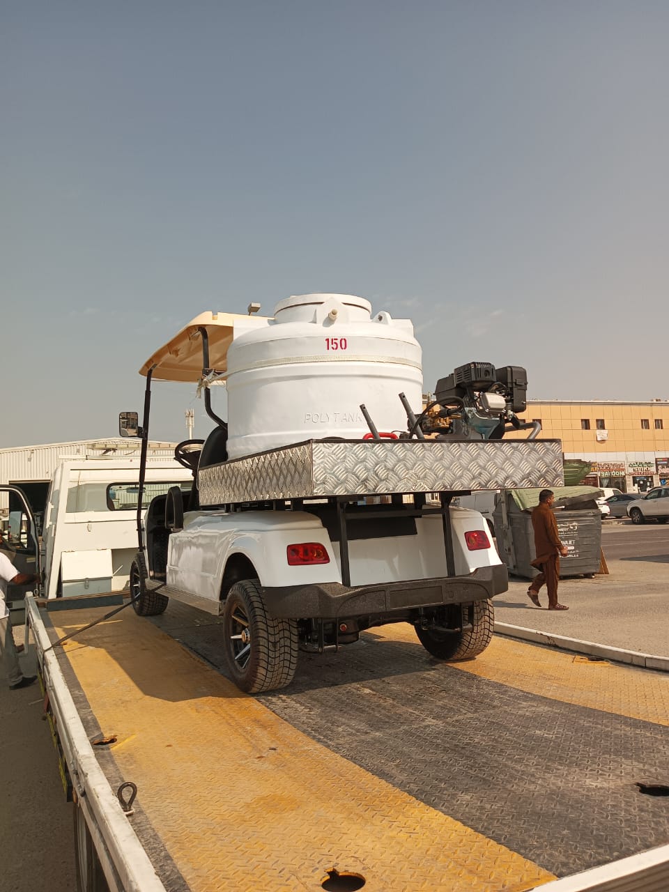 Water Tank Golf Cart